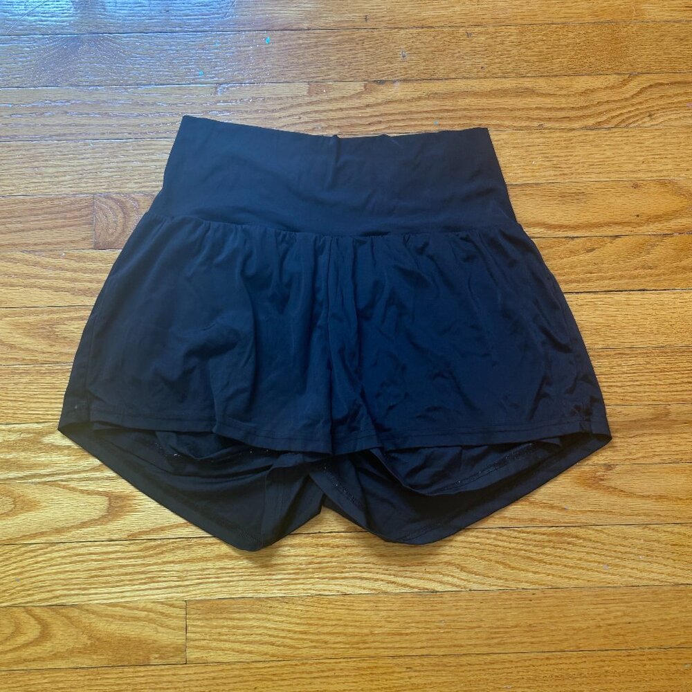 Halara Black Athletic Shorts, Size: Medium